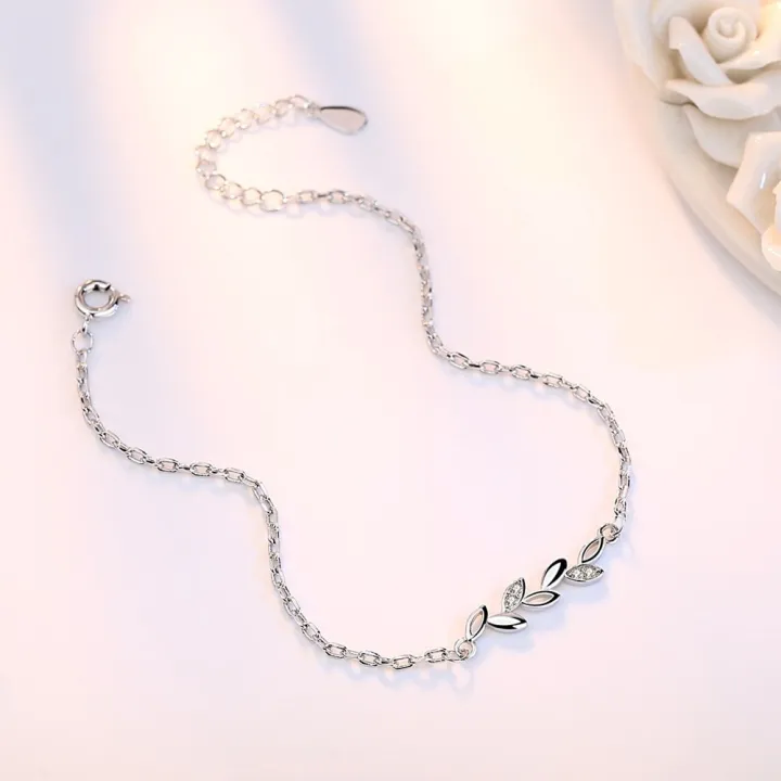 %E3%80%90ZOSR%E3%80%91925%20Sterling%20Silver%20%20Woman%20Fashion%20Jewelry%20High%20Quality%20Crystal%20Zircon%20Simple%20Hollow%20Leaf%20Bracelet%20Length%2017+3CM%20-%20Image%204