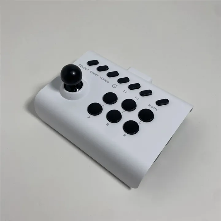 Wireless%20Joystick%20Controller%20Arcade%20Fighting%20Game%20Fight%20Stick%20Gaming%20Joystick%20Replacement%20Parts%20for%20///Switch/PC/Android%20White+Black%20-%20Image%208