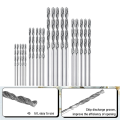 Diamond Drill Bit Set 40 Pieces 4 Sizes 1mm 1.5mm 2mm 2.5mm Twist Tip Jewelry Beach Sea Glass Shells Gemstones Lapidary. 