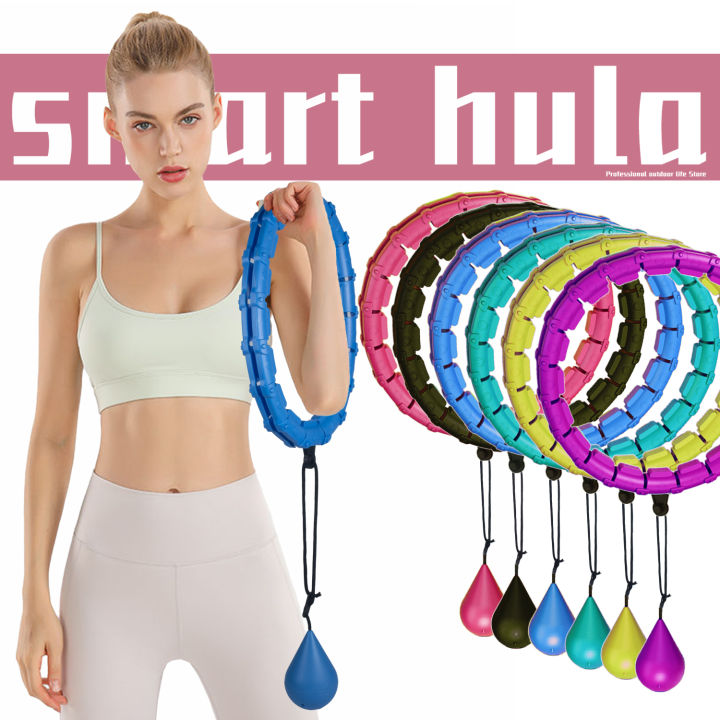 NEW%2032/24/28%20Section%20Adjustable%20Sport%20Hoops%20Abdominal%20Waist%20Exercise%20Detachable%20Hoola%20Massage%20Fitness%20Hoop%20Training%20Weight%20Loss%20-%20Image%203