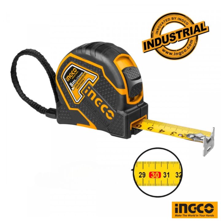 INGCO Steel Measuring Tape 8m