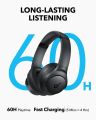 Anker Soundcore Q11i Wireless Over-Ear Bluetooth Headphones by Anker, Deep Bass, 60H Playtime, Hi-Res Audio, Detachable Ear Cushions, Multipoint Connection. 