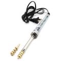 DIY Leather Electric Brass Soldering Copper Iron Tip Leather Craft Press Edge Sealing Machine Soldering Stand Tool. 