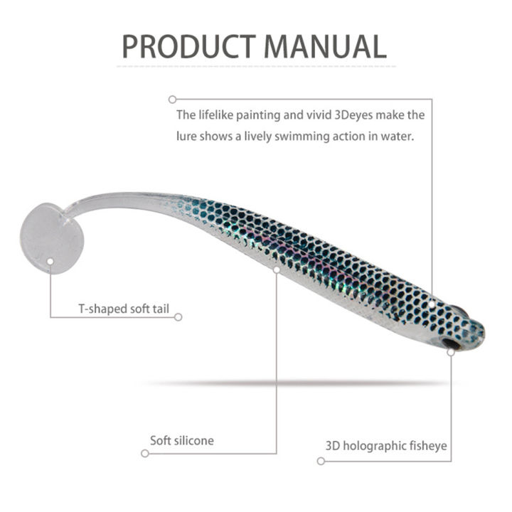 5PCS%20Soft%20Lures%20Easy%20Shiner%20Double%20Color%20Artificial%20Bait%207cm%20Yellow%20-%20Image%208