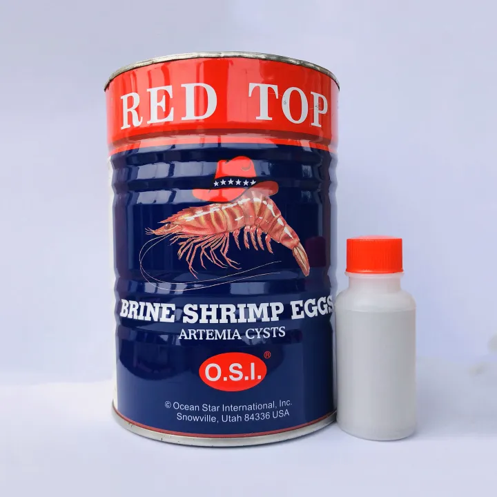 Red Top 20g Brine Shrimp Eggs Artemia Cysta 100% from the great salt lake, U.S.A