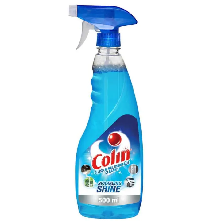 Colin Glass Cleaner Spray with Shine Boosters 500ml