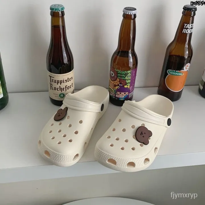 Korean%20Style%20Students'%20Shoes%20Women%20%E3%80%8B%20Hole%20Shoes%20Nurse%20Fashionable%20Outsole%20Slippers%20ins%20Closed%20Toe%20Cute%20Cool%20Non-Slip%20%EF%B9%9F%20-%20Image%206