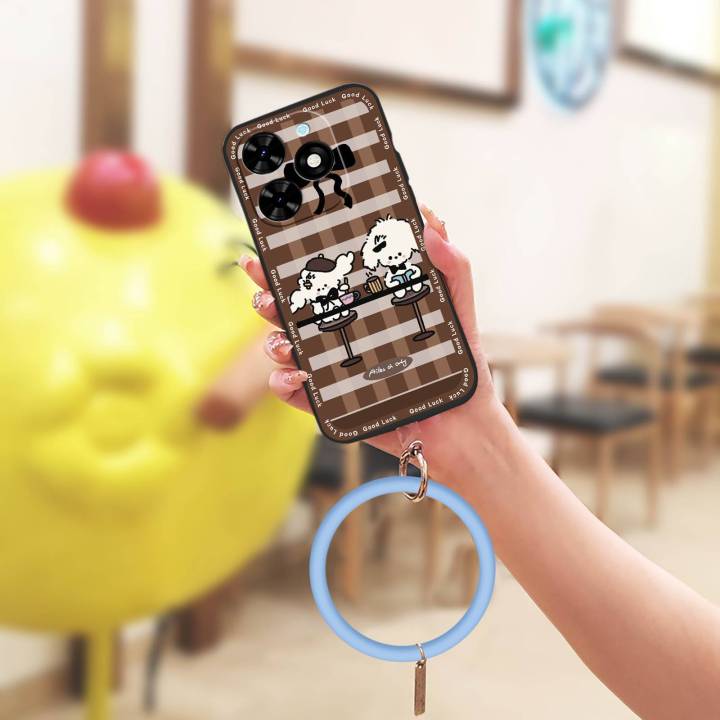 Protective%20Waterproof%20Phone%20Case%20For%20infinix%20Smart10%20HD/X6525D%20Ring%20Back%20Cover%20Bracelet%20Funny%20Personality%20Dirt-resistant%20-%20Image%206