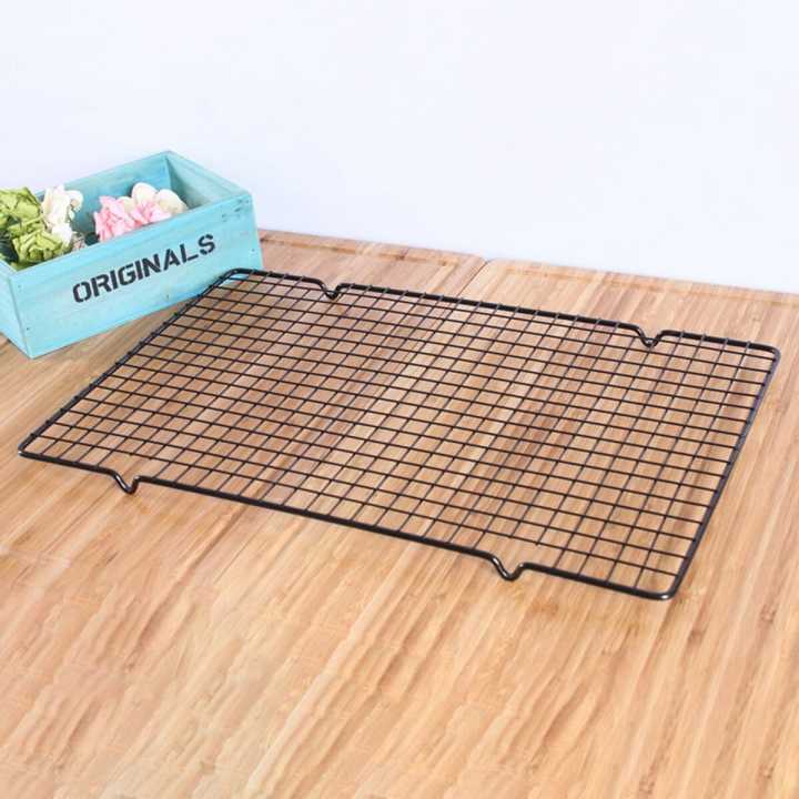 Home Non-Stick Cake Cooling Rack Grid Net Baking Tray Cookies