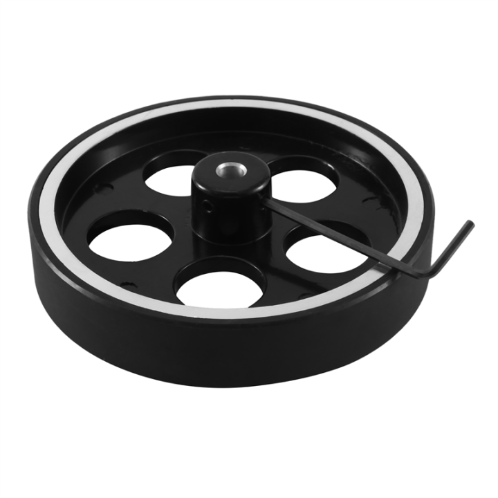 300X6mmX18mm Aluminum Rubber Measuring Encoder Meter Wheel