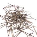 20-200pcs/Lot 25 30mm Flat Head Pins Gold/Silver color/Rhodium Headpins For Jewelry Findings Making DIY Supplies. 