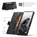 For Samsung Galaxy Note 10 Plus Phone Case Magnetic Leather Wallet Card Slot Retro Flip Cover Casing. 