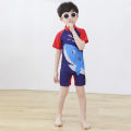 Kidlove Boy Kid Jumpsuit Swimwear Cartoon Fast Dry Short Sleeve Surfing Beachwear for 3-12Y. 