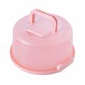 Portable Cake Storage Box Round Birthday Wedding Kitchen Baking Container Holder Cake Box Cupcake Dessert Fruit Storage Carrier|Bottles,Jars & Boxes. 