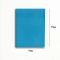 50 Sheets Transparent Sticky Notes Multiple sizes Waterproof Colourful Note Paper Memo Pad School Stationery Office Supplies. 