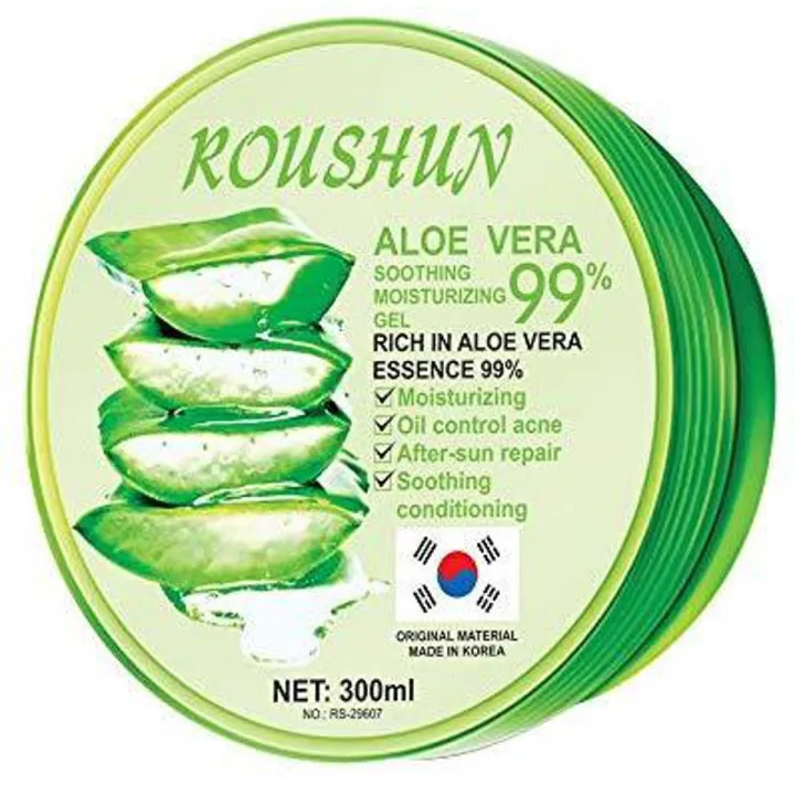 Roushun Aloe Vera 99% Gel for Soothing & Moisturizing - 300ml