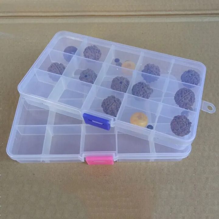 10grids%2015grids%2024grids%20Plastic%20Storage%20Jewelry%20Box%20Compartment%20Adjustable%20Beads%20Boxes%20For%20Jewelry%20Organizer%20Rectangle%20Box%20Case%20-%20Image%202