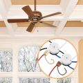 SRIWEN Ceiling Fan Switch Kit ZE-208S E89885 3 Speed 4 Wire Pull Chain, Ceiling Fan Parts, Switch Speed Control Switch. 