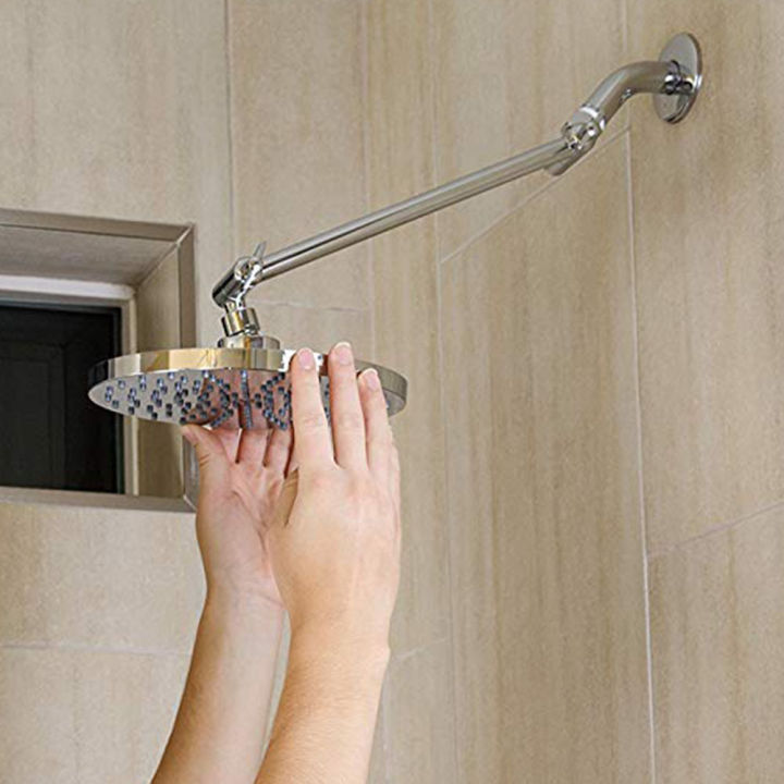 Adjustable%20Shower%20Arm%20Extension%20By,%20with%20Chrome%20Finish%2011%20Inch%20-%20Image%207