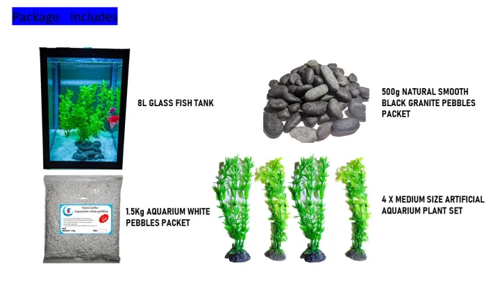 Large%20glass%20fish%20tank%20(8L%20Aquarium%20tank)full%20set%20(with%201.5kg%20decarative%20white%20pebbles%20/0.5kg%20natural%20granite%20stones%20/4%20X%20artificial%20aquarium%20bush)%20-%20Image%202