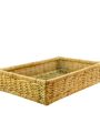 Tray / Cane Tray / Handmade Reed Storage Basket. 
