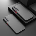 Original Matte Samsung A16 A06 Case Silicone Edge Hard PC Matte Back Cover For Samsung Galaxy A06 A16 Camera Protect Funda. 
