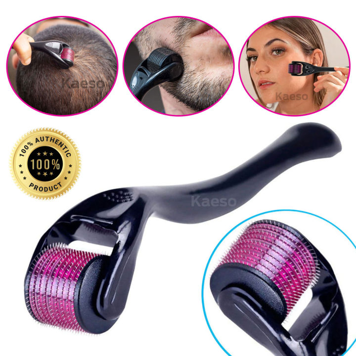Derma Roller 540 Micro-aiguilles - Pour Visage Et Pousse Des Cheveux - Neuf