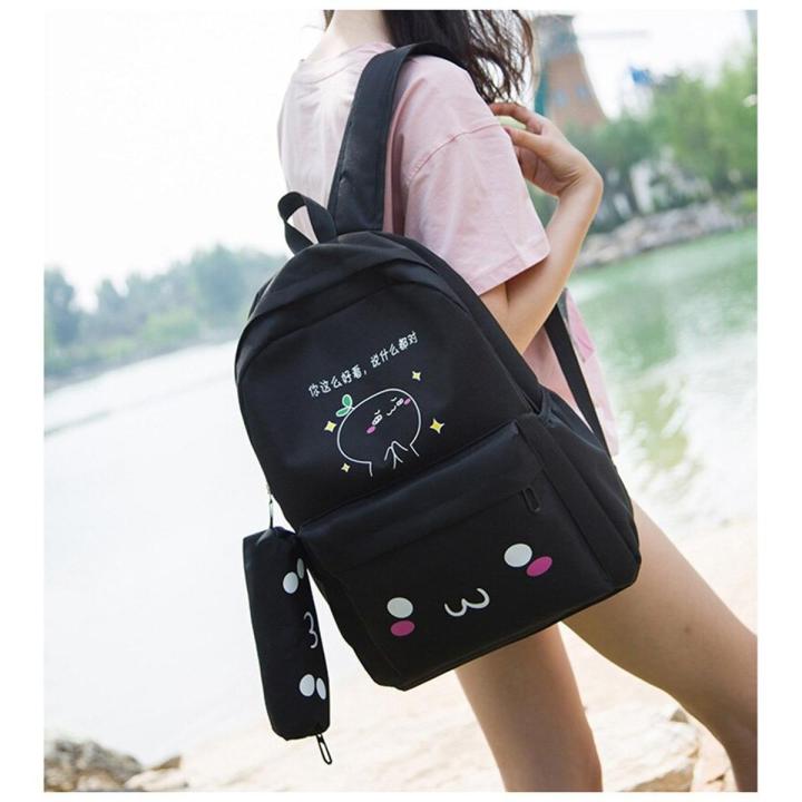 school College bags for unisex with shoulder bag Fashion Backpack