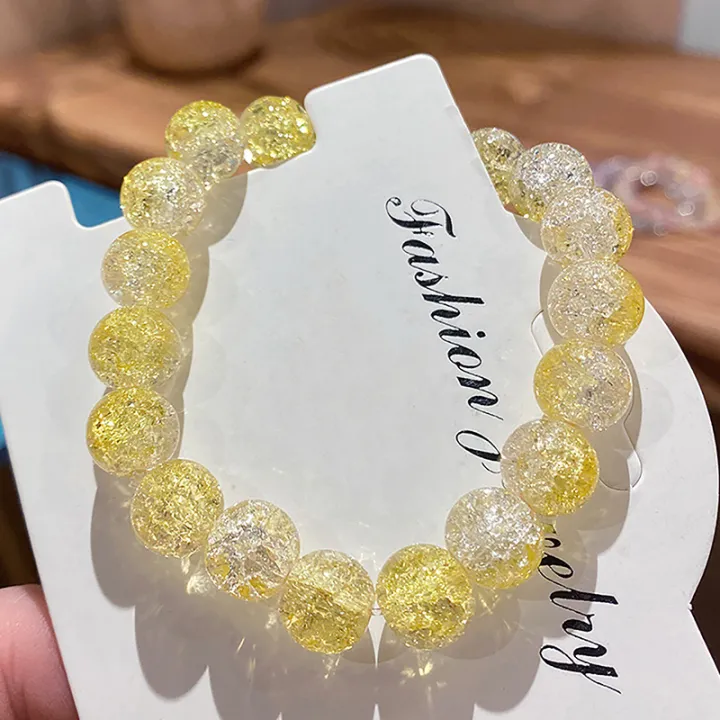 Women's%20Cracked%20Quartz%20Crystal%20Beaded%20Round%20Glass%20Beads%20Stretch%20Bracelet%20Bangle%20Bracelets%20Women%20Girl%20Charm%20Wrap%20Jewelry%20-%20Image%206