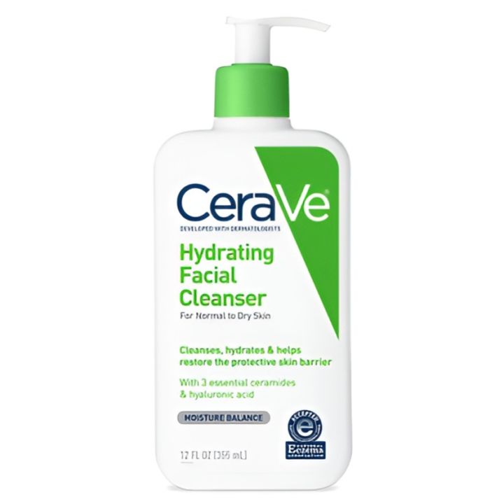 CeraVe Hydrating Facial Cleanser For Normal To Dry Skin 236ml