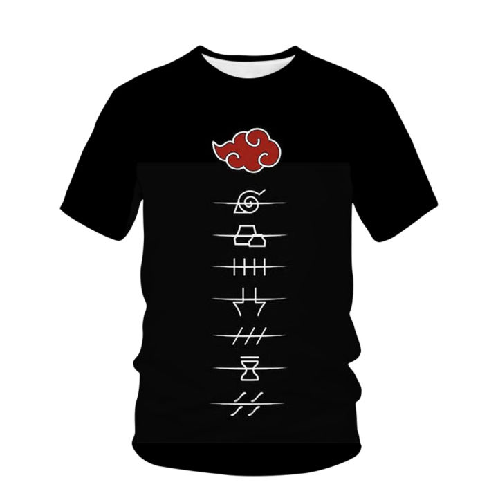 Japanese%20Boy%20Naruto%20Anime%20T-shirt,%20Fashionable%20Short%20Sleeved%20Shirt%20Children's%20Leisure%20Cool%20Kakashi%20Summer%203d%20Printed%20Boy%20T-shirt%20-%20Image%206