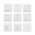 Kevilton Switches and Sockets | Modular Series | White Color | Kevilton Brand | Lifetime Warranty. 