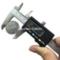 stainless steel Digital Caliper 0-100mm 4inch mini pocket electronic vernier caliper plastic slider caliper Gem thickness gauge. 