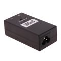 24V/48V 0.5A Desktop POE Power Injector Ethernet Adapter Surveillance CCTV For IP Camera Power Supply Standard PD Port Power. 