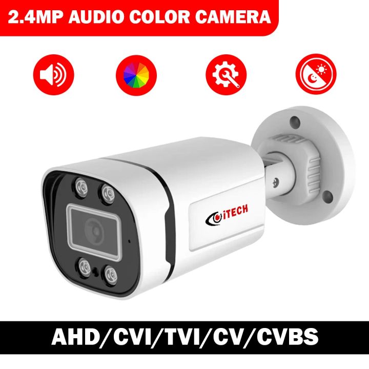 ITECH 2MP 25M Colorful Dual Light (full time color) Security CCTV ...
