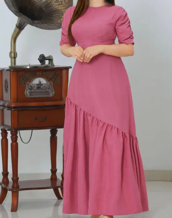 long casual frock