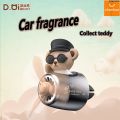 Nongaosubian2025 New Car Air Freshener Teddy Bear Pilot Rotating Propeller Outlet Fragrance Supplies Accessories Interior Flavoring Perfume Diffuser. 