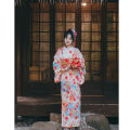 Kimono Improved Women's Japanese Formal Wear Traditional Women's Clothing Photography Bathrobe Japanese God Ming Girl Japanese Summer Photography Clothes. 
