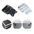 2Pcs Metal Support Hinges 6 Holes Flight Case Tool Box Wooden Cabinet Door Lockers Furniture Hinge Toolbox Suitcase Fitting. 