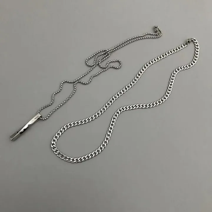 New%20Spiral%20Fashion%20Necklace%20Simple%20Personality%20Hip%20Hop%20Men%20Pendant%20Boy%20Pendant%20Titanium%20Steel%20Necklace%20Jewelry%20Goth%20Accessories%20-%20Image%202