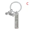Drive safe handsome I love you trucker key ring gift for husband boys
 DENGYOUZHOU. 