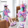 Anedshaop Pink Princess Bath Robe for Girls 3 4 5 6 7 8 9 10 11 12 Years Unicorn Original Kids Bath Towel Robe Fashion Winter Toddler Girl Bathrobe. 