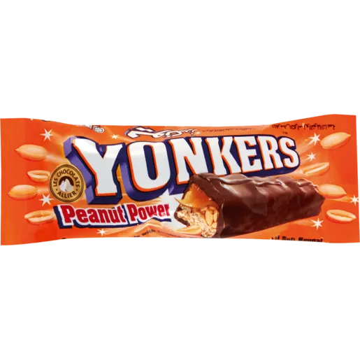 Yonkers Peanut Power Chocolate Bar 35g