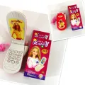Princess Girls Sparkle Pink Mobile Phone Flip Toy Phone With Music. 