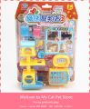 Pretend Play Action Figure Toys pet Store Care Cat Model Groceries Children gift. 