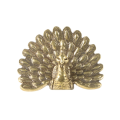 Gold Color Peacock Monkey Brass Handle Luxury Furniture Hardware Cabinet Door Knobs Push-pull Single Hole Wardrobe Drawer Pulls. 