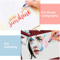 Watercolor Brushes Refillable Watercolor Brush Pens Set for Painting Markers Artists Calligraphy. 