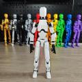 Robot Photography Prop 15 Robot Action Figure Multi-jointed Movable 3d Printed Model Articulated Dummy Figurine for Kids Adults Gift Idea. 