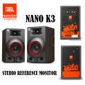 JBL Professional NANO K3-3" Full-range Powered Studio Monitor Pair. 