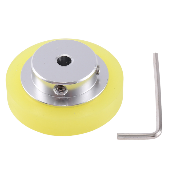 Diameter 50Mmx6Mm Industrial Aluminum Measuring Encoder Meter Wheel Encoder Wheel for Industrial Encoder Accessories Encoder Wheel